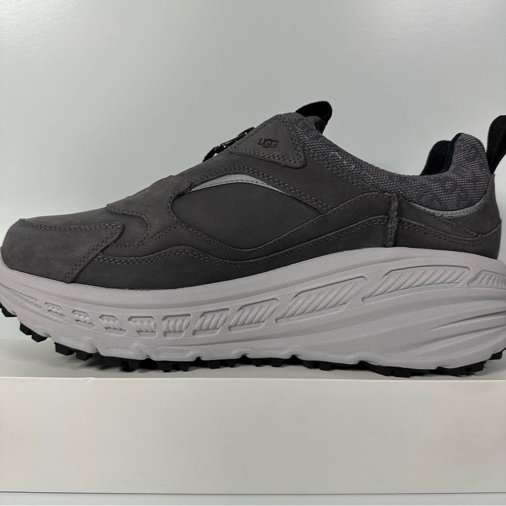 UGG CA805 ZIP GORE TEX MENS SHOES SIZE 9 DARK GREY GRAY WATERPROOF ZIPPER NEW - Picture 8 of 10